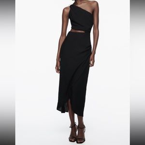Zara asymmetric dress